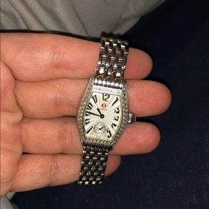 Michele diamond coquette watch